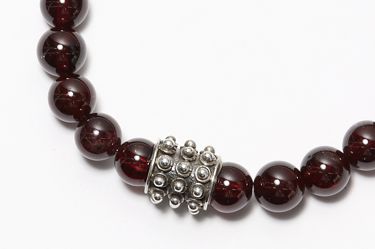 Garnet/ss Bracelets